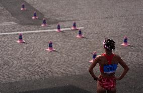 Paris 2024 - Spain Wins Marathon Race Walk Relay Mixed