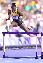 (PARIS2024) FRANCE-PARIS-OLY-ATHLETICS-100M HURDLES-WOMEN