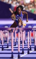 Paris 2024 - Athletics - Cyrena Samba-Mayela At Women 100m Hurdles