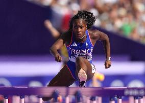 Paris 2024 - Athletics - Cyrena Samba-Mayela At Women 100m Hurdles