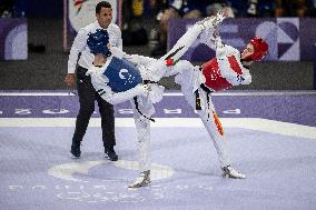 Paris 2024 - Taekwondo - Omar Yaser Ismail Loses To Adrian Vicente