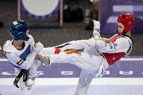 Paris 2024 - Taekwondo - Omar Yaser Ismail Loses To Adrian Vicente