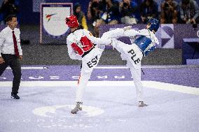 Paris 2024 - Taekwondo - Omar Yaser Ismail Loses To Adrian Vicente