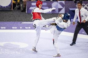 Paris 2024 - Taekwondo - Omar Yaser Ismail Loses To Adrian Vicente