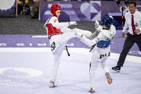 Paris 2024 - Taekwondo - Omar Yaser Ismail Loses To Adrian Vicente