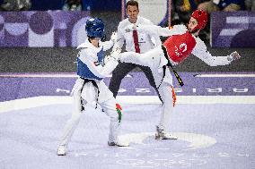 Paris 2024 - Taekwondo - Omar Yaser Ismail Loses To Adrian Vicente