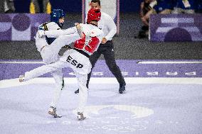 Paris 2024 - Taekwondo - Omar Yaser Ismail Loses To Adrian Vicente