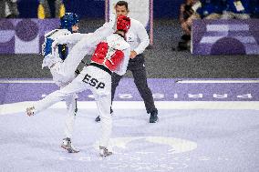 Paris 2024 - Taekwondo - Omar Yaser Ismail Loses To Adrian Vicente