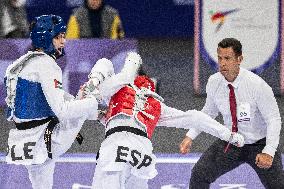 Paris 2024 - Taekwondo - Omar Yaser Ismail Loses To Adrian Vicente