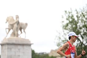 (PARIS2024) FRANCE-PARIS-OLY-ATHLETICS-MARATHON RACE WALK RELAY-MIXED