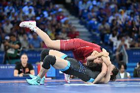 (PARIS2024) FRANCE-PARIS-OLY-WRESTLING