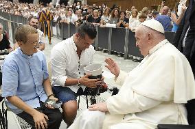 Pope Francis At Weekly General Audience - Vatican