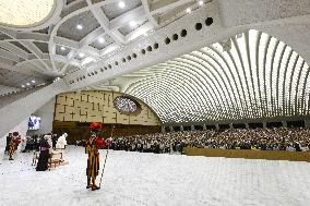 Pope Francis At Weekly General Audience - Vatican