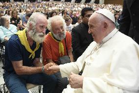 Pope Francis At Weekly General Audience - Vatican