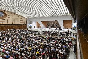 Pope Francis At Weekly General Audience - Vatican