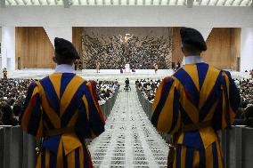 Pope Francis At Weekly General Audience - Vatican