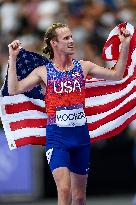 Paris 2024 - Men's 1500m - Cole Hocker wins Gold