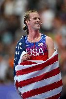 Paris 2024 - Men's 1500m - Cole Hocker wins Gold