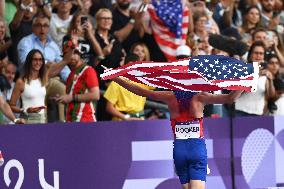 Paris 2024 - Men's 1500m - Cole Hocker wins Gold