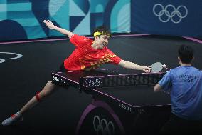 (PARIS2024)FRANCE-PARIS-OLY-TABLE TENNIS