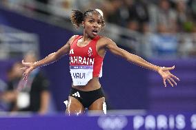 Paris 2024 - Bahrain’s Winfred Yavi Takes Gold And World Record In 3000m Steeple