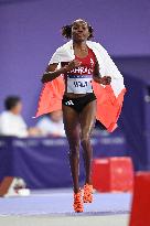 Paris 2024 - Bahrain’s Winfred Yavi Takes Gold And World Record In 3000m Steeple