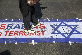 Pro Palestine Protest In Indonesia