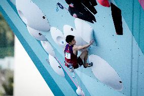 Paris 2024 - Men’s Boulder And Lead Semi Final