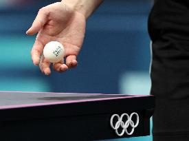 (PARIS2024)FRANCE-PARIS-OLY-TABLE TENNIS