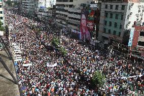 BNP Supporters During A Mass Party Rally - Dhaka