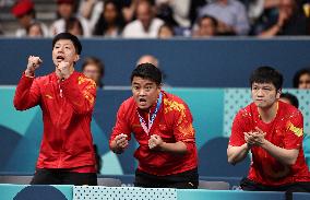 (PARIS2024)FRANCE-PARIS-OLY-TABLE TENNIS