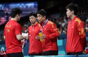 (PARIS2024)FRANCE-PARIS-OLY-TABLE TENNIS