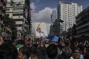 Demonstration Of Bangladesh Nationalist Party Supporters - Dhaka