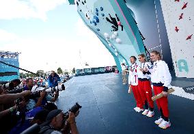 (PARIS2024)FRANCE-LE BOURGET-OLY-SPORT CLIMBING