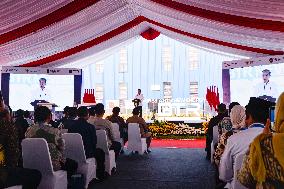 INDONESIA-CENTRAL JAVA-CHINESE-INVESTED-FACTORY-PRESIDENT-INAUGURATION