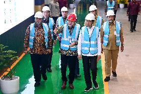 INDONESIA-CENTRAL JAVA-CHINESE-INVESTED-FACTORY-PRESIDENT-INAUGURATION