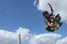 (PARIS2024) FRANCIA-PARIS-JUEGOS OLIMPICOS-SKATEBOARDING