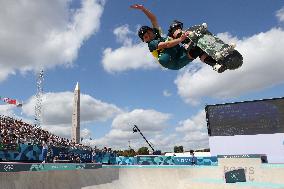 (PARIS2024) FRANCIA-PARIS-JUEGOS OLIMPICOS-SKATEBOARDING