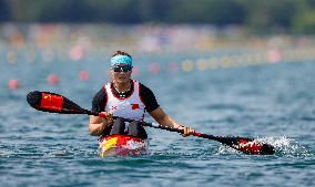 (PARIS2024) FRANCE-VAIRES-SUR-MARNE-OLY-CANOE SPRINT