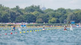 (PARIS2024) FRANCE-VAIRES-SUR-MARNE-OLY-CANOE SPRINT