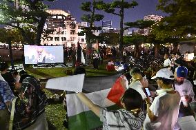 79th anniversary of U.S. atomic bombing of Hiroshima