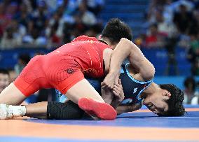 (PARIS2024) FRANCE-PARIS-OLY-WRESTLING