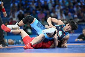 (PARIS2024) FRANCE-PARIS-OLY-WRESTLING