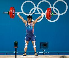 (PARIS2024)FRANCE-PARIS-OLY-WEIGHTLIFTING