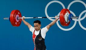(PARIS2024)FRANCE-PARIS-OLY-WEIGHTLIFTING