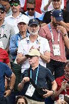 Paris 2024 - King Felipe At Beach Volleyball