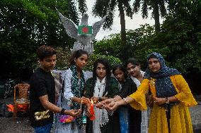 Candle Light Peace Vigil For Bangladesh Conflicts In India.