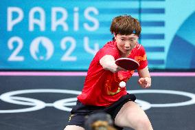 (PARIS2024) FRANCE-PARIS-OLY-TABLE TENNIS