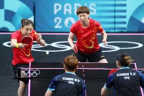 (PARIS2024) FRANCE-PARIS-OLY-TABLE TENNIS