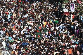 Bangladesh Nationalist Party's Protest Rally In Dhaka.